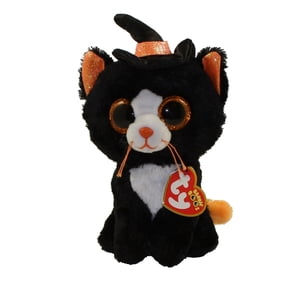 Ty Beanie Boos - Witchie the Cat Glitter Eyes Halloween - Stuffed Animal