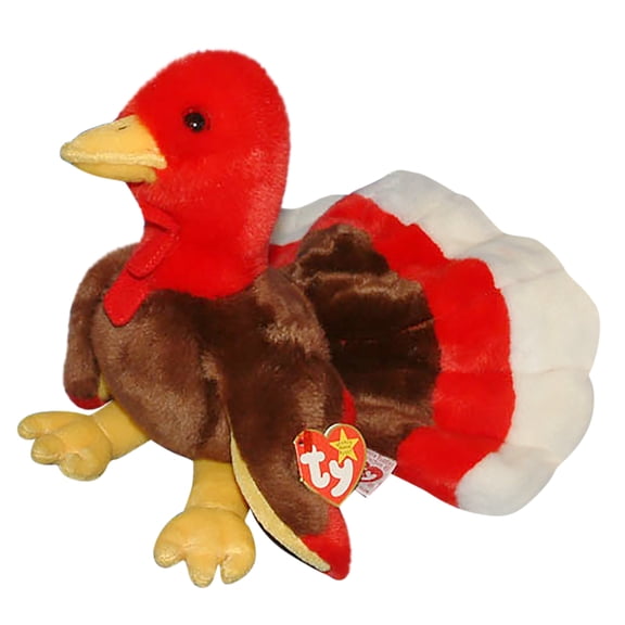 Ty Beanie Buddies Gobbles the Turkey Plush 1999