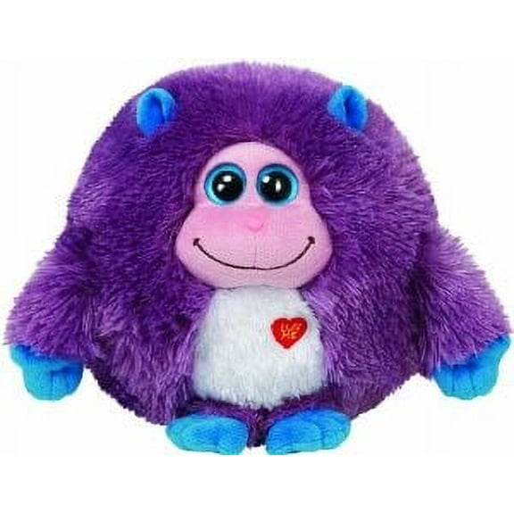 Ty Beanie Monstaz Ballz- Zelda the Purple Monster- Standard Size- 5.25in