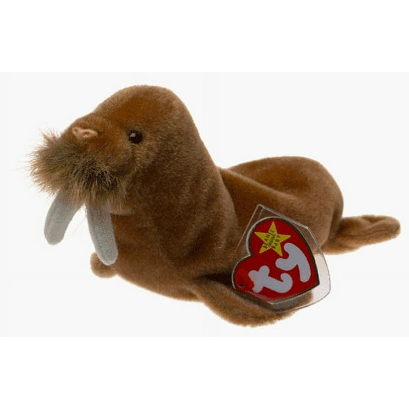 Open Box Ty Beanies Babies - Paul the Walrus