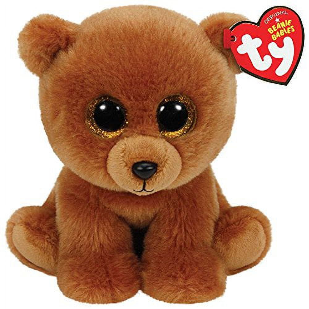 Ty Beanies Brownie Brown Bear Medium By Ty Beanies