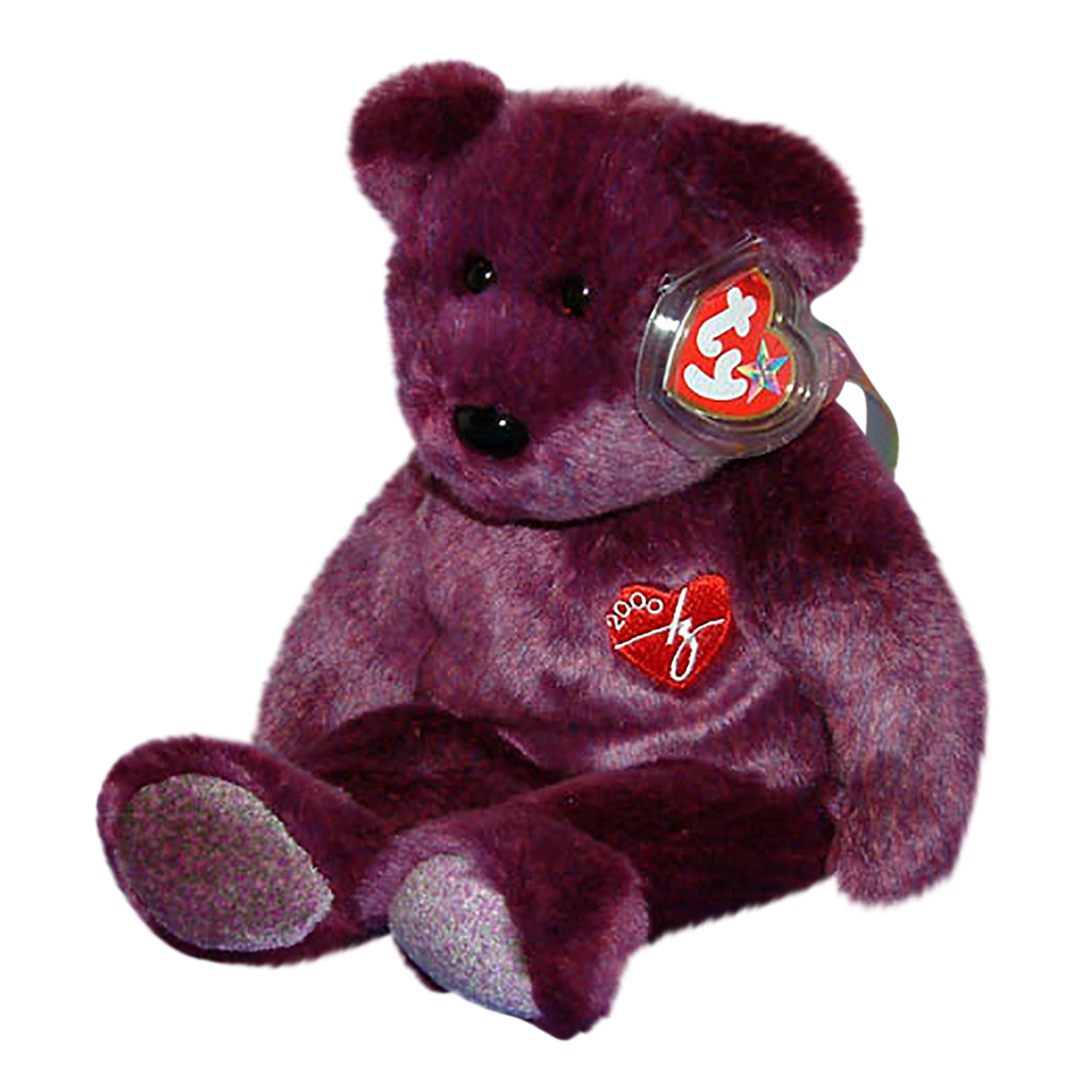 Ty Buddy 2000 Signature Bear Stuffed Animal MWMT s Walmart