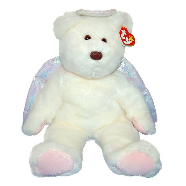 Ty Buddy Halo the Angel Bear Stuffed Animal MWMT's