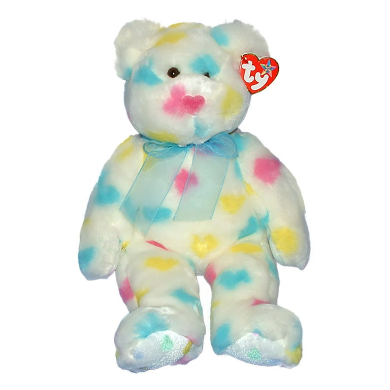 Ty Buddy Kissme the Bear Stuffed Animal MWMT s
