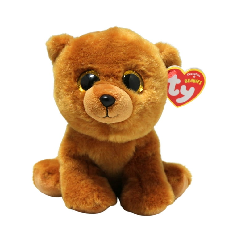 ty Beanie Babies ぬいぐるみ Ty Classic Toys: Brownie The Brown Bear Plush - Walmart.com