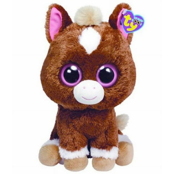 Ty Collectible Soft Stuffed Animals and Plush Toys, Silk Dark Brown