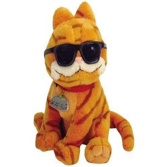 Ty Beanie Babies Cool Cat Garfield with Sunglasses Plush 2004