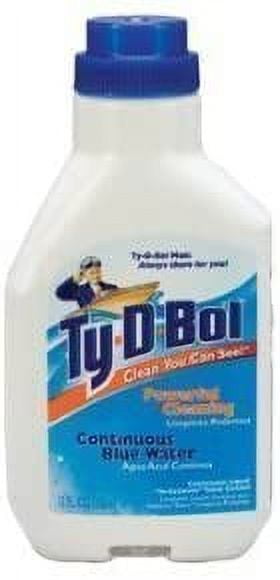 Ty-D-Bol Eco-Friendly In Tank Blue Liquid Toilet Bowl Cleaner - 12 fl oz,  Automatic Cleaning, Deodorizing, Prevents Limescale & Rust Stains in the Toilet  Bowl Cleaners department at