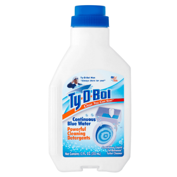 Ty-D-Bol Toilet Cleaner, Toilet Tank Cleaner and Toilet Bowl Cleaner, 12 fl oz