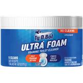 Ty-D-Bol Ultra Foam Toilet Bowl Cleaner, Citrus Scent, 8 Cleans