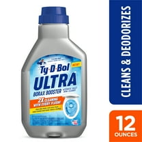Ty-D-Bol Ultra Borax Booster Toilet Tank and Bowl Cleaner Liquid, 12 fl oz