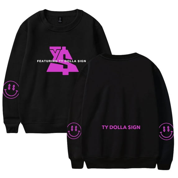 Ty Dolla $ignFeaturing Crew Neck Sweatshirt Merch Popular Graphics sided Print Unisex Trendy Casual Streetwear Sweatshirt