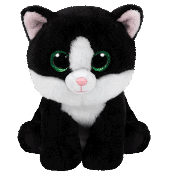 Ty Inc. - Beanie Boo - Ava the Black & White Cat - 9"