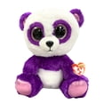 thumbnail image 1 of Ty Beanie Boos - Boom Boom the Panda Bear  – Medium (9")  – Glitter Eyes  - Stuffed Animal, 1 of 5