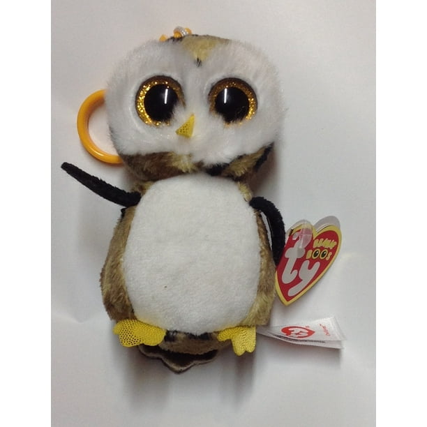 Ty Beanie Boo Owliver Camouflage Owl Bag Clip for Preschool