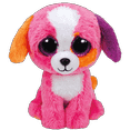 thumbnail image 1 of Ty Beanie Boos - Precious the Dog  – Medium (8")  – Glitter Eyes  - Stuffed Animal, 1 of 6