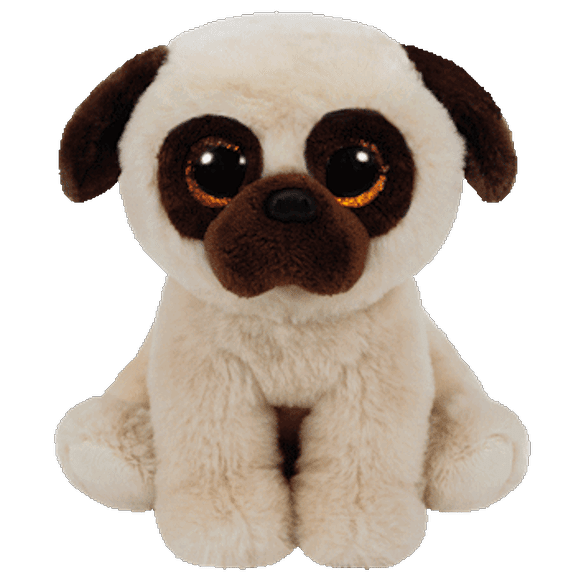 Ty Inc. Beanie Boo Plush Stuffed Animal Rufus the Pug 9"