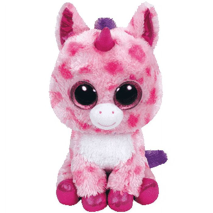 Ty Inc. Beanie Boo Plush Stuffed Animal Sugar Pie the Pink Unicorn