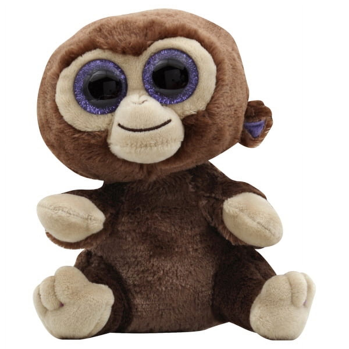 Ty Beanie Boos Coconut Peluche Morbido 42 Cm | Con Grandi Occhi Glitterati E Targhetta Originale A Cuore