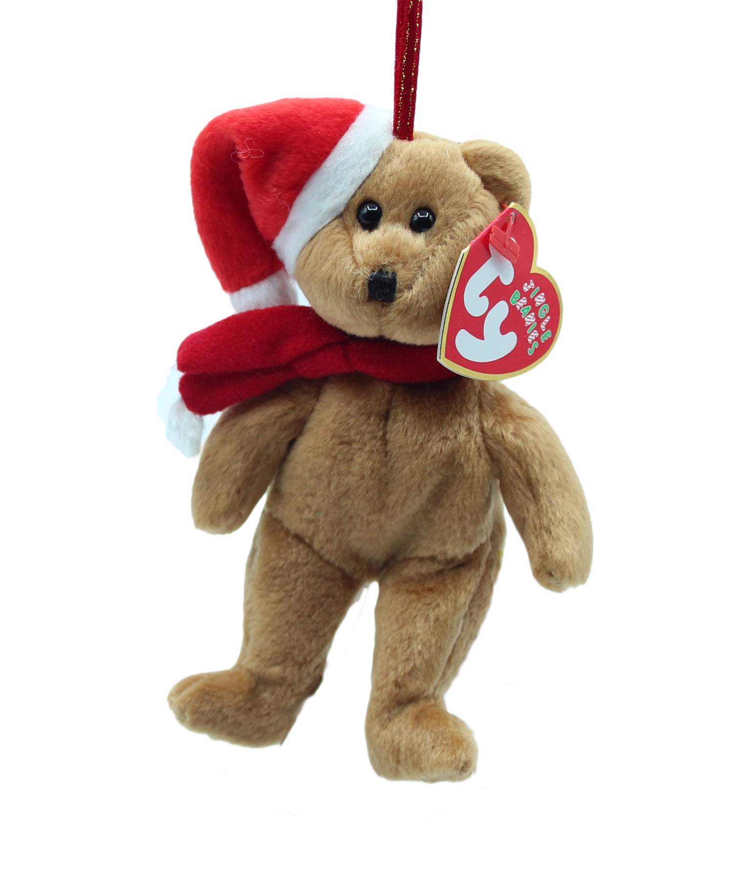 Ty Jingle 1997 Holiday Teddy the Bear Stuffed Animal MWMT s