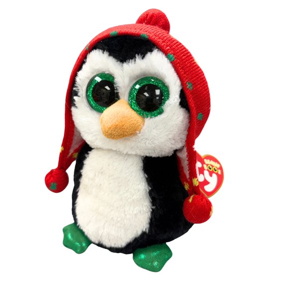 Ty Large Freeze Penguin & Wise Owl set of 2 Beanie Boos Stuffed Animal Plush Toy