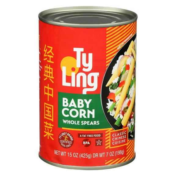 Ty Ling Baby Corn, 15 Ounce -- 12 per Case.