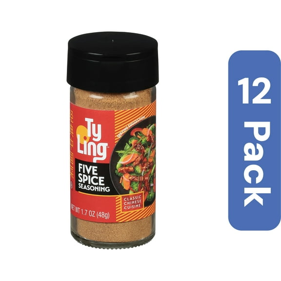 Ty Ling Five Spice Seasoning 1.7 oz (Pack Of 12)