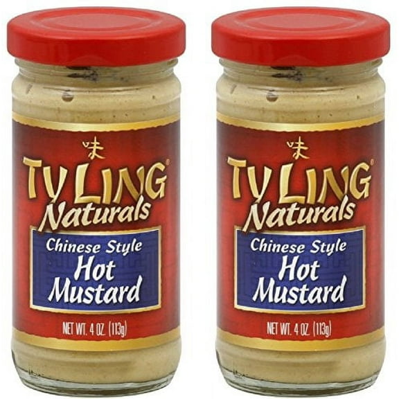 Ty Ling Naturals Chinese Style Hot Mustard, 4 Ounce Pack of 2