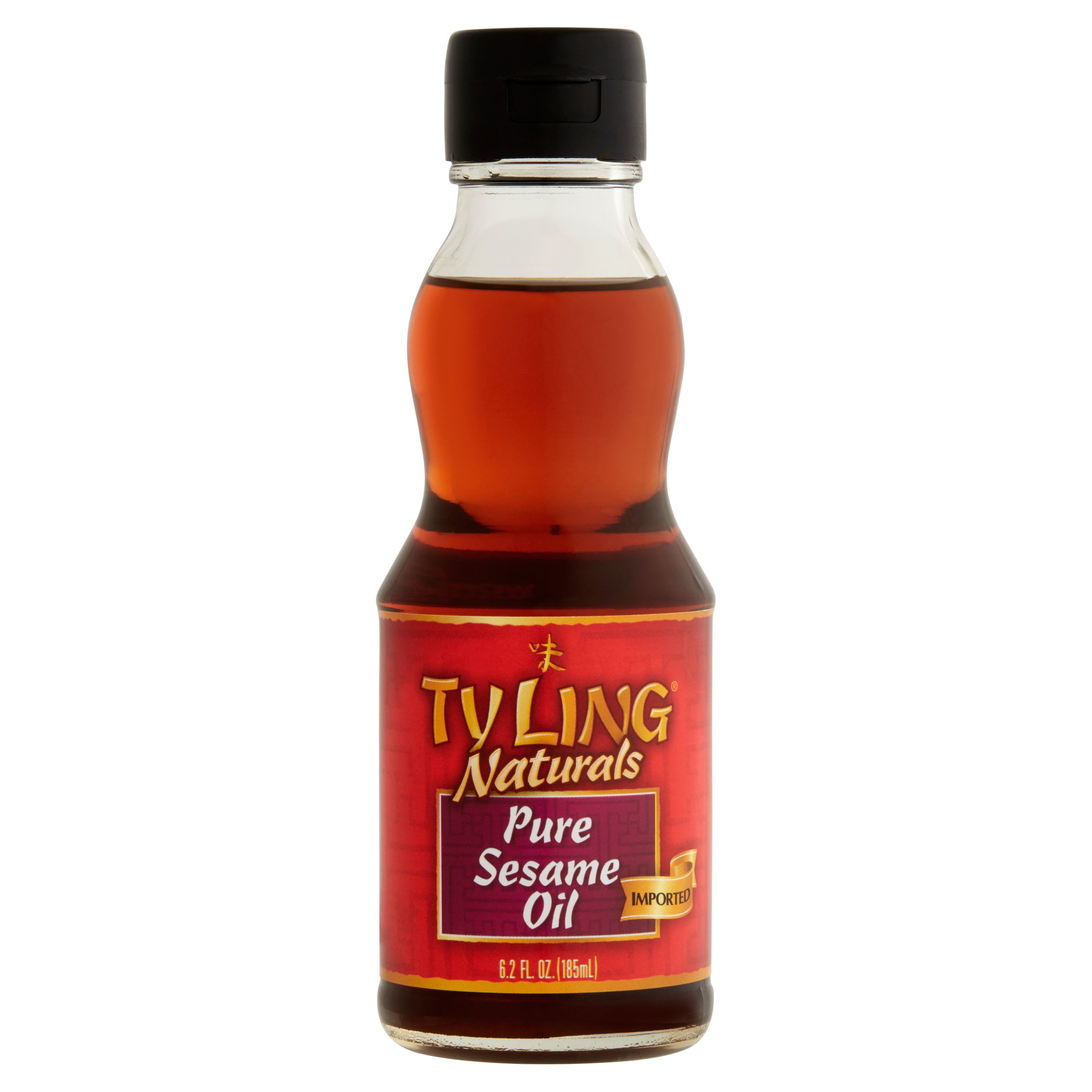 Ty Ling Naturals Pure Sesame Oil, 6.2 fl oz, 12 pack