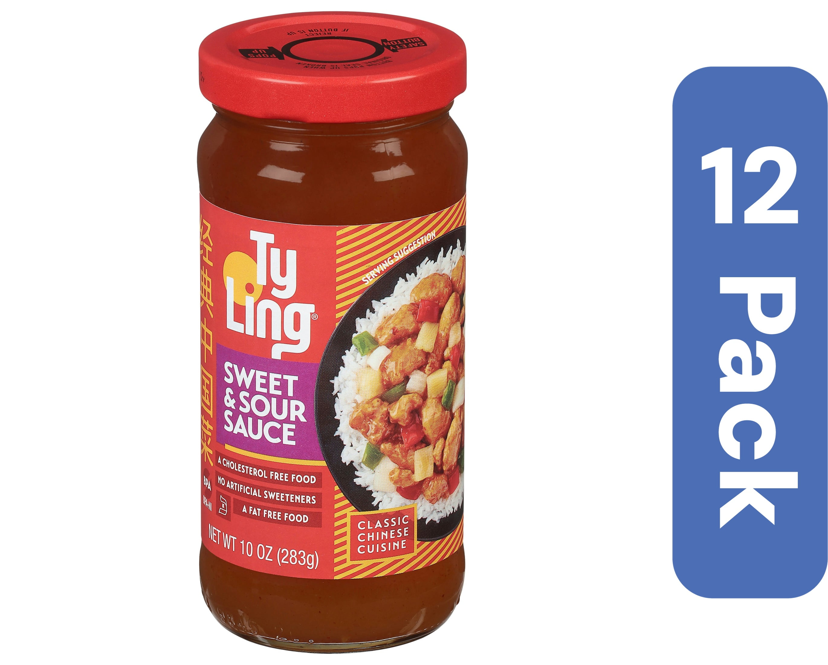 Ty Ling Sweet & Sour Sauce 10 oz (Pack Of 12)