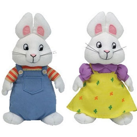 Ty Soft Stuffed Animals & Plush Toys, PP Cotton Multicolor, 2 Count