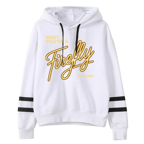 Ty Myers Firefly Hoodie Long Sleeve Pocketless Unisex Sweatshirt Casual Streetwear Pullover Clothes