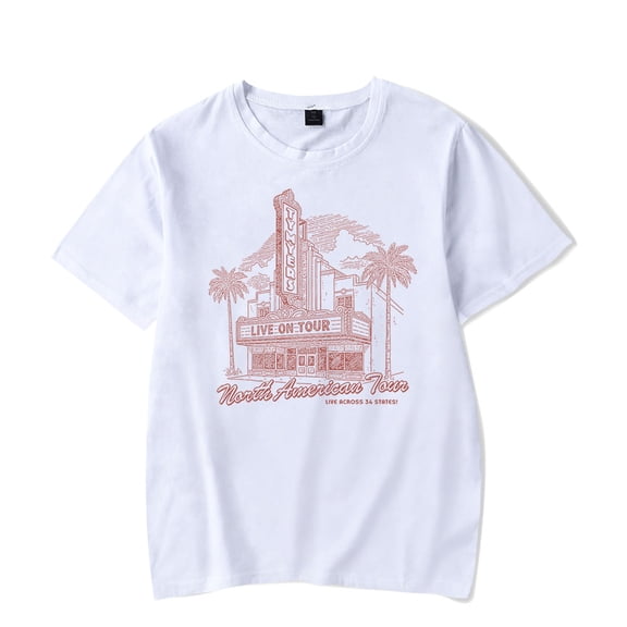 Ty Myers Live on Tour Tee Unisex Short Sleeve Crewneck Casual Streetwear Fashion T-shirt