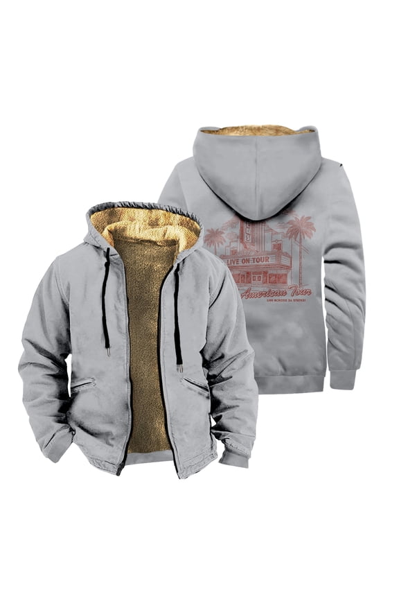 Ty Myers Live on Tour Zip Up Jacket Long Sleeve Winter Parka Women Men Casual Fashion Coat