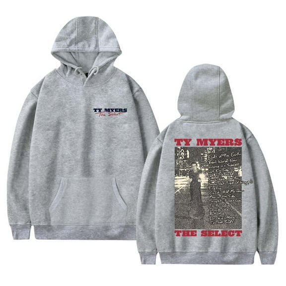 Ty Myers Merch The Select Tour 2025 Hoodie Unisex Casual Long Sleeve Sweatshirt Fashion Pullover