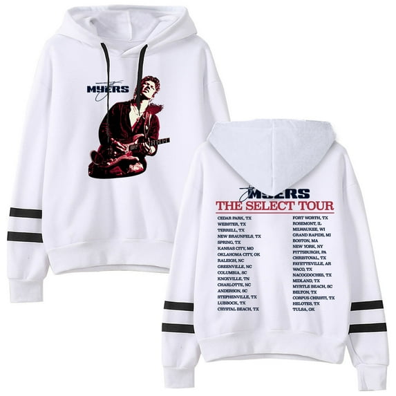 Ty Myers Photo Pullovers The Select Tour Merch Pocketless Parallel Bars Sleeve Streetwear