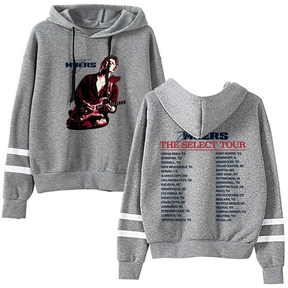 Ty Myers Photo Pullovers The Select Tour Merch Pocketless Parallel Bars Sleeve Streetwear