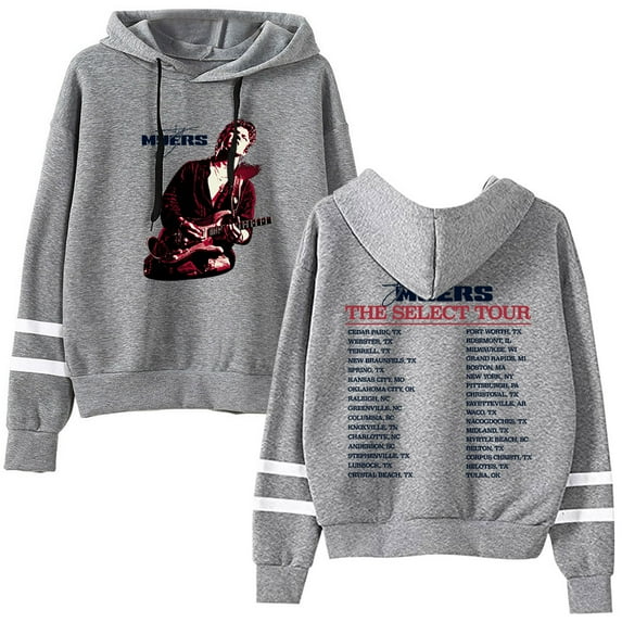 Ty Myers Photo Pullovers The Select Tour Merch Pocketless Parallel Bars Sleeve Streetwear