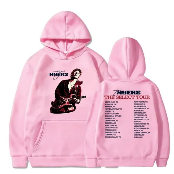 Ty Myers The Select Album 2025 Tour Unisex Hoodie Long Sleeve Sweatshirt Concert Fashion Merch