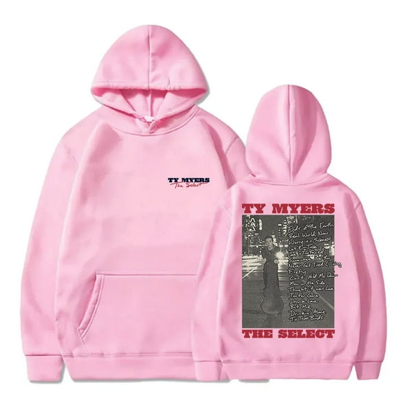 Ty Myers The Select Album Hoodies 2025 Tour Merch Cosplay Unisex Fashion Long Sleeve Sweatshirts