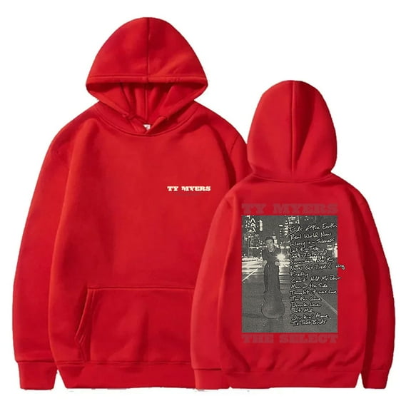 Ty Myers The Select Album Hoodies 2025 Tour Merch Cosplay Unisex Fashion Long Sleeve Sweatshirts