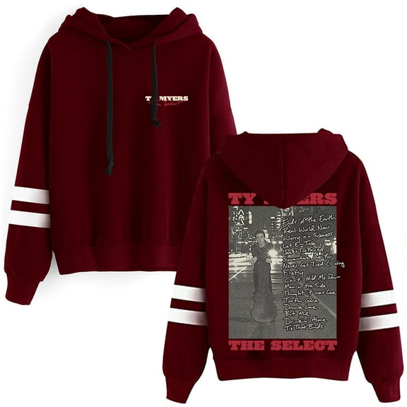Ty Myers The Select Album Merch Pullovers Pocketless Parallel Bars Sleeve Streetwear Sweatshirts