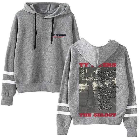 Ty Myers The Select Album Merch Pullovers Pocketless Parallel Bars Sleeve Streetwear Sweatshirts