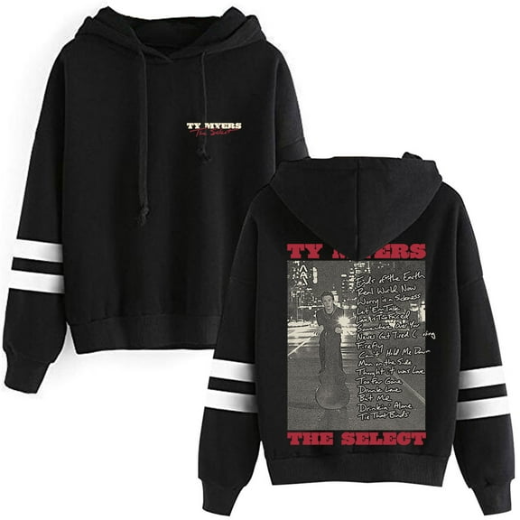 Ty Myers The Select Album Merch Pullovers Pocketless Parallel Bars Sleeve Streetwear Sweatshirts