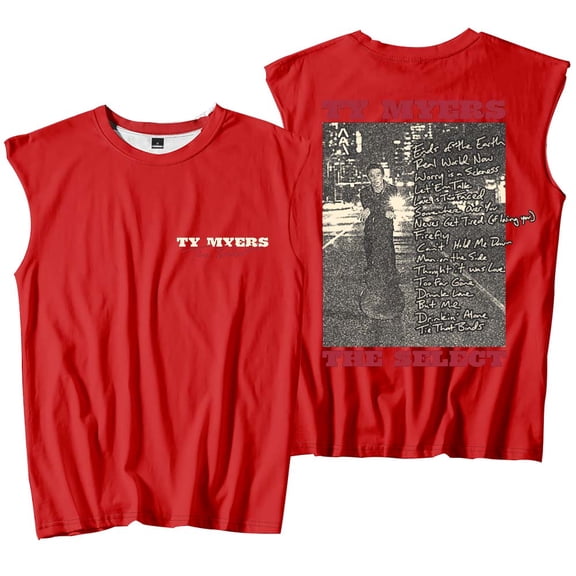 Ty Myers The Select Album Tracklist Tank Tops Sleeveless Sport Vest Women Men Casual Outdoor Sportwear