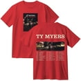 thumbnail image 1 of Ty Myers The Select Tour 2025 Merch Cotton T-Shirt Women Men Casual Crewneck Short Sleeve Tee, 1 of 3