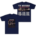 thumbnail image 1 of Ty Myers merch The Select Tour 2025  tshirt crewneck short sleeve tshirt men/women concert  tops, 1 of 6