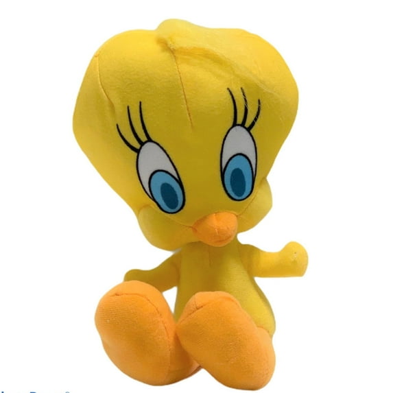 Ty Original Beanie Babies - Looney Tunes Tweety Bird 9" Plush (NO TY HANG TAG)(BONUS 1 FUN CHOPS)