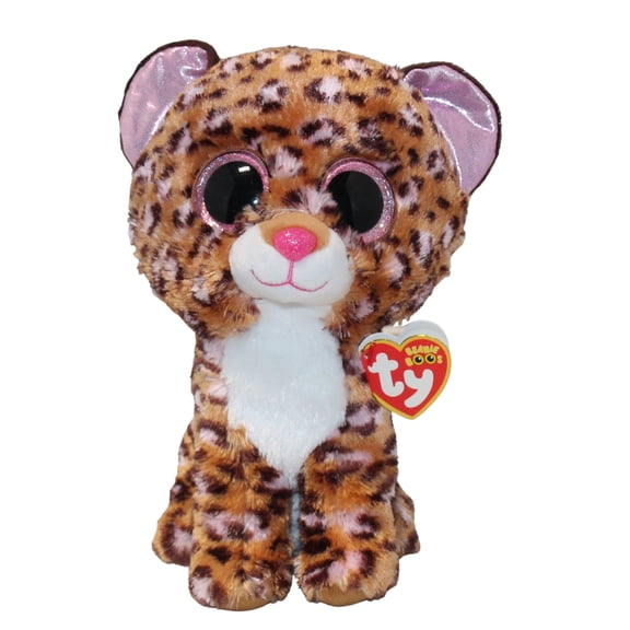 Ty Patches Leopard Plush, Tan, Medium