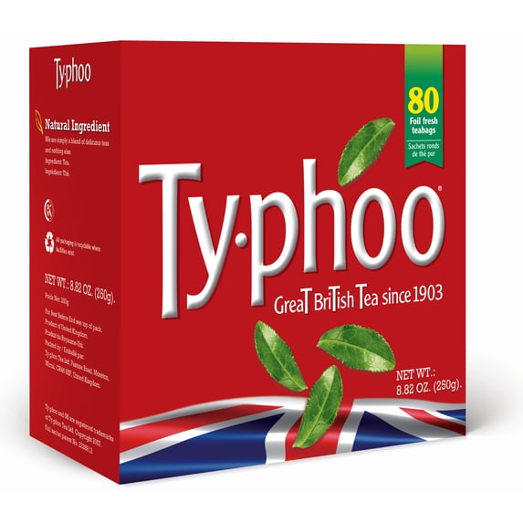 Ty-Phoo Teabags, 80ct, 8.8oz (250g)